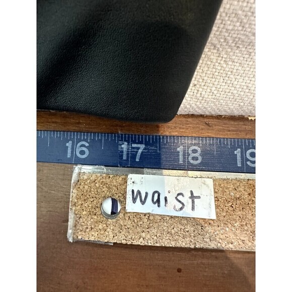 Loft Woman's Faux Leather Pull On Leggings Size 14 Grunge Moto Rock Punk Retro - Picture 11 of 16